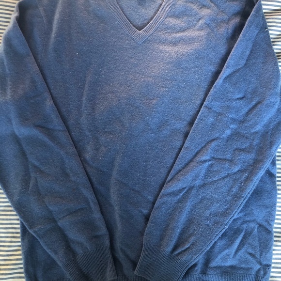 Light Blue Cashmere Men’s M Sweater. - Picture 3 of 7